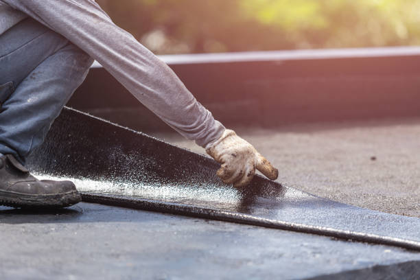 Professional Crawl Space Encapsulation technician working in Iberia, OH